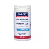 Lamberts Beta Glucan Complex Συμπλήρωμα Διατροφής για την Ενίσχυση του Ανοσοποιητικού 60 tabs