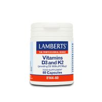 Lamberts Vitamin D3 1000iu & K2 90μg 60 caps