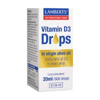 Lamberts D3 Drops Συμπλήρωμα Διατροφής σε Σταγόνες 20 ml/200 drops