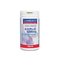 Lamberts Garlic 8250mg Συμπλήρωμα Διατροφής για Καρδιαγγειακή Υποστήριξη 60 tabs