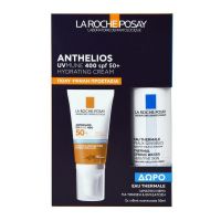 La Roche-Posay Set με Anthelios UVMUNE 400 Αντηλιακή Ενυδατική Κρέμα Προσώπου με Άρωμα Spf50+ 50 ml και Δώρο Eau Thermale Ιαματικό Νερό 50 ml