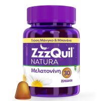 ZzzQuil Natura Συμπλήρωμα Διατροφής με Μελατονίνη, Μάνγκο-Μπανάνα 60 ζελεδάκια