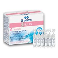 Sinomarin Babies Hypertonic Υπέρτονο Διάλυμα Θαλασσινού Νερού για Βρέφη και Μωρά 18x5 ml