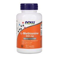 Now L-Methionine 500 mg 100 κάψουλες