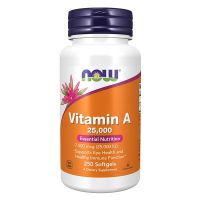 Now Vitamin A 25.000IU Συμπλήρωμα Διατροφής 250 κάψουλες