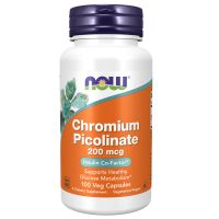 Now Chromium Polinate 200 mcg Συμπλήρωμα Διατροφής 250 κάψουλες