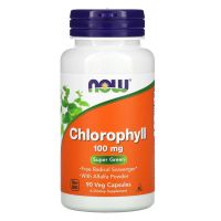 Now Chlorophyll 100 mg 90 κάψουλες