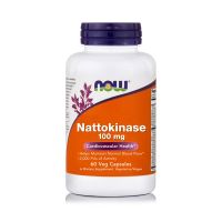 Now Nattokinase 100 mg Συμπλήρωμα Διατροφής για το Καρδιαγγειακό Σύστημα 60 veg.caps