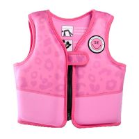 Swim Essentials Pink Leopard Γιλέκο Σωσίβιο για Παιδιά 18-30 kg