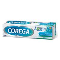 Corega 3D Hold Neutral Στερεωτική Κρέμα Οδοντοστοιχιών 40 gr