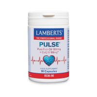 Lamberts Pulse Pure Fish Oil 1300mg & CoQ10 100mg 90 κάψουλες