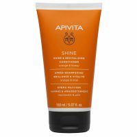 Apivita Shine & Revitalizing Κρέμα Μαλλιών Για Λάμψη & Αναζωογόνηση Με Πορτοκάλι & Μέλι 150ml
