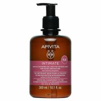 Apivita Intimate Plus Απαλό Gel Καθαρισμού της Ευαίσθητης Περιοχής με Tea Tree & Πρόπολη 300 ml