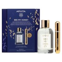 Apivita Set με Bee My Honey Eau De Toilette 100 ml & Επαναγεμιζόμενο Σπρέι Αρώματος 8 ml