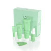 Lavish Care Acne Clear Set Με 4 Προιόντα Περιποίησης Λιπαρής Επιδερμίδας και Δώρο Εργαλείο Gua Sha