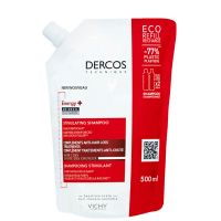 Vichy Dercos Energy+ Eco Refill Δυναμωτικό Σαμπουάν κατά της Τριχόπτωσης Ανταλλακτικό 500 ml