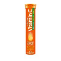 Vitabiotics Ultra Vitamin C+D Fizz + Ψευδάργυρος 1000mg Συμπλήρωμα Διατροφής για το Ανοσοποιητικό Σύστημα 20 αναβράζοντα δισκία