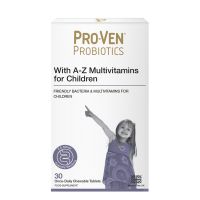 Pro-Ven Probiotics with A-Z Multivitamins for Children 30 μασώμενα δισκία