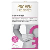 Pro-Ven Probiotics Women’s Lactobacillus & Bifidus with Cranberry 30 caps
