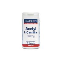 Lamberts Acetyl-L-Carnitine 500 mg 60 κάψουλες