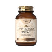 Sky Premium Life Zinc 25 mg και Vitamin C 200 mg 60 Ταμπλέτες