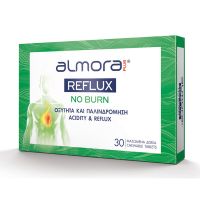 Almora Plus Reflux No Burn Οξύτητα και Παλινδρόμηση 30 μασώμενα δισκία