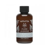 Apivita Pure Jasmine Αφρόλουτρο Με Αιθέρια Έλαια Travel Size 75ml