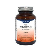 Quest Mega B Complex & Vitamin C 1000mg 60 ταμπλέτες