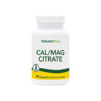 Natures Plus Cal/Mag Citrate 90 κάψουλες