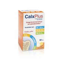 CalxPlus 600mg Orange Συμπλήρωμα Διατροφής Ασβεστίου 60 μασώμενες ταμπλέτες