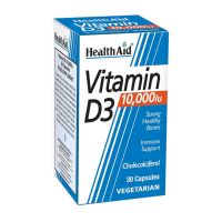 Health Aid Vitamin D3 10000IU 30 κάψουλες