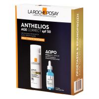 La Roche-Posay Set με Anthelios Age Correct Spf50 50 ml και Δώρο Hyalu B5 Serum 10 ml