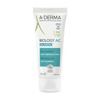 A-Derma Biology AC Global Mattifying Care Anti-Blemish Ενυδατική Κρέμα κατα των Ατελειών 40 ml