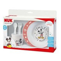 Nuk Mickey Set Εκπαίδευσης Φαγητού 4 τμχ