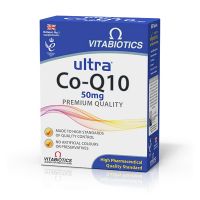 Vitabiotics Ultra Co-Q10 Συμπλήρωμα Διατροφής με Υψηλής Ποιότητας Συνενζύμου Q10 50mg 60 ταμπλέτες