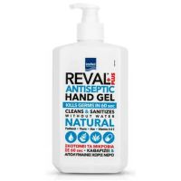 Reval Plus Antiseptic Hand Gel Natural Ήπιο Αντισηπτικό Τζελ 500 ml