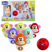 Chicco Bowling Set Monkey Strike 2 in 1 18m+