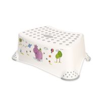 Lorelli Funny Hippo Farm White Βοηθητικό Σκαλοπατάκι για το Μπάνιο 1 τμχ
