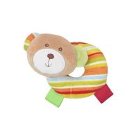 Lorelli Donut Bear Λούτρινη Μαλακή Κουδουνίστρα 1 τμχ