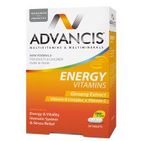 Advancis Energy Vitamins 30 ταμπλέτες