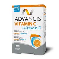 Advancis Vitamin C + Vitamin D 30 κάψουλες