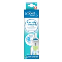 Dr. Brown's Medical Specialty Feeding System Πλαστικό Μπιμπερό Κατά των Κολικών με Θηλή Σιλικόνης 0m+ 120 ml