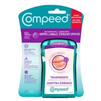 Compeed Herpes Patch Διακριτικά Επιθέματα Επιχείλιου Έρπητα 15τμχ