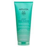 Apivita Just Bee Clear Gel Καθαρισμού για Λιπαρή Επιδερμίδα με Τάση Ακμής 200 ml