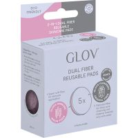 Glov 2 in 1 Dual Fiber Επαναχρησιμοποιούμενοι Δίσκοι Διπλής Όψης 5 τμχ