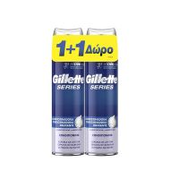 Gillette Series Conditioning Αφρός Ξυρίσματος με Τριπλή Προστασία 200 ml 1+1 Δώρο