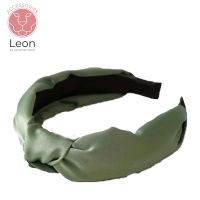 Leon Στέκα Σατέν Πράσινη 1 τμχ