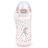 Nuk Παγουράκι Kiddy Cup με Ρύγχος Bambi 12m+ 300 ml