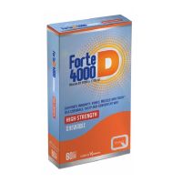 Quest Forte 4000i.u Συμπλήρωμα Διατροφής με Βιταμίνη D3 60 μασώμενες ταμπλέτες