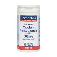 Lamberts Calcium Pantothenate 500mg 60 tabs